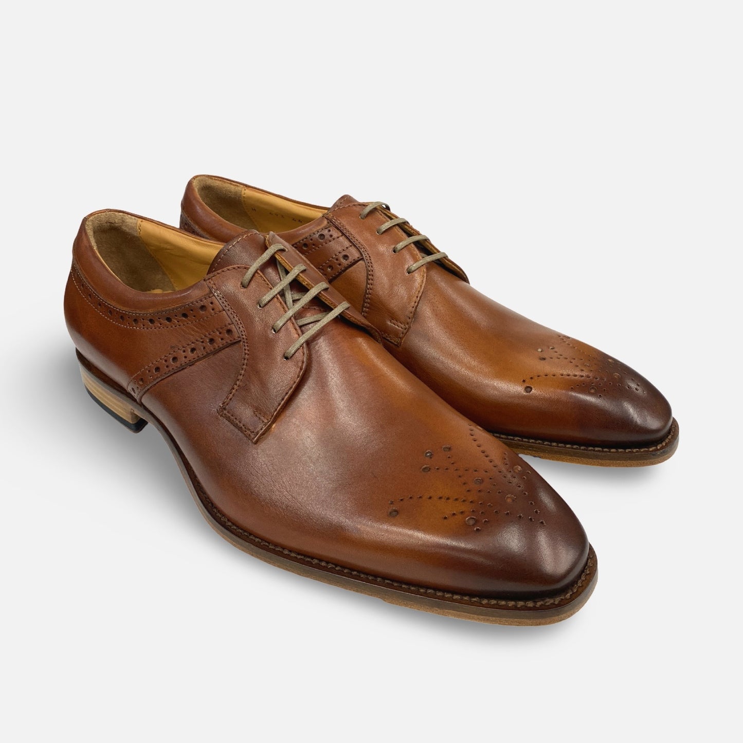 Mens Jose Real Rust Italian Shoe H693