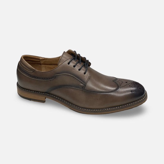 Stacy Adams Wingtip Shoe Fletcher Gray
