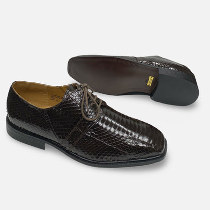 Giorgio Brutini Snakeskin Brown Shoe Slaton | Final Sale | Size 14
