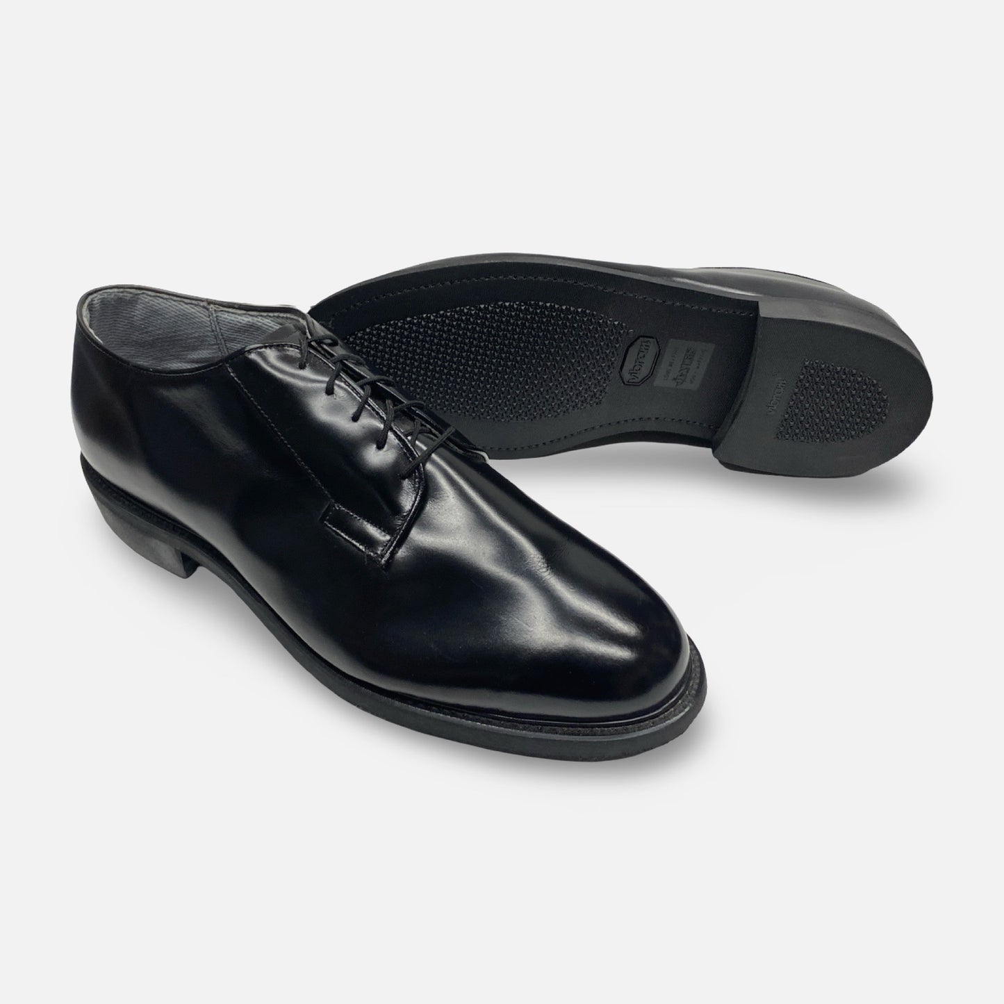 Bates Mens Black Oxfords  00968D | Size 14 3E, 15D