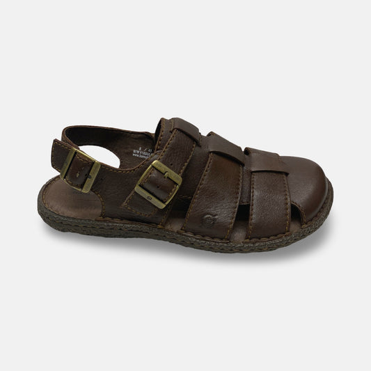 Born Mens Brown Sandal Resnor | Last Size 8 | Final Sale