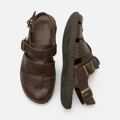 Born Mens Brown Sandal Resnor | Last Size 8 | Final Sale