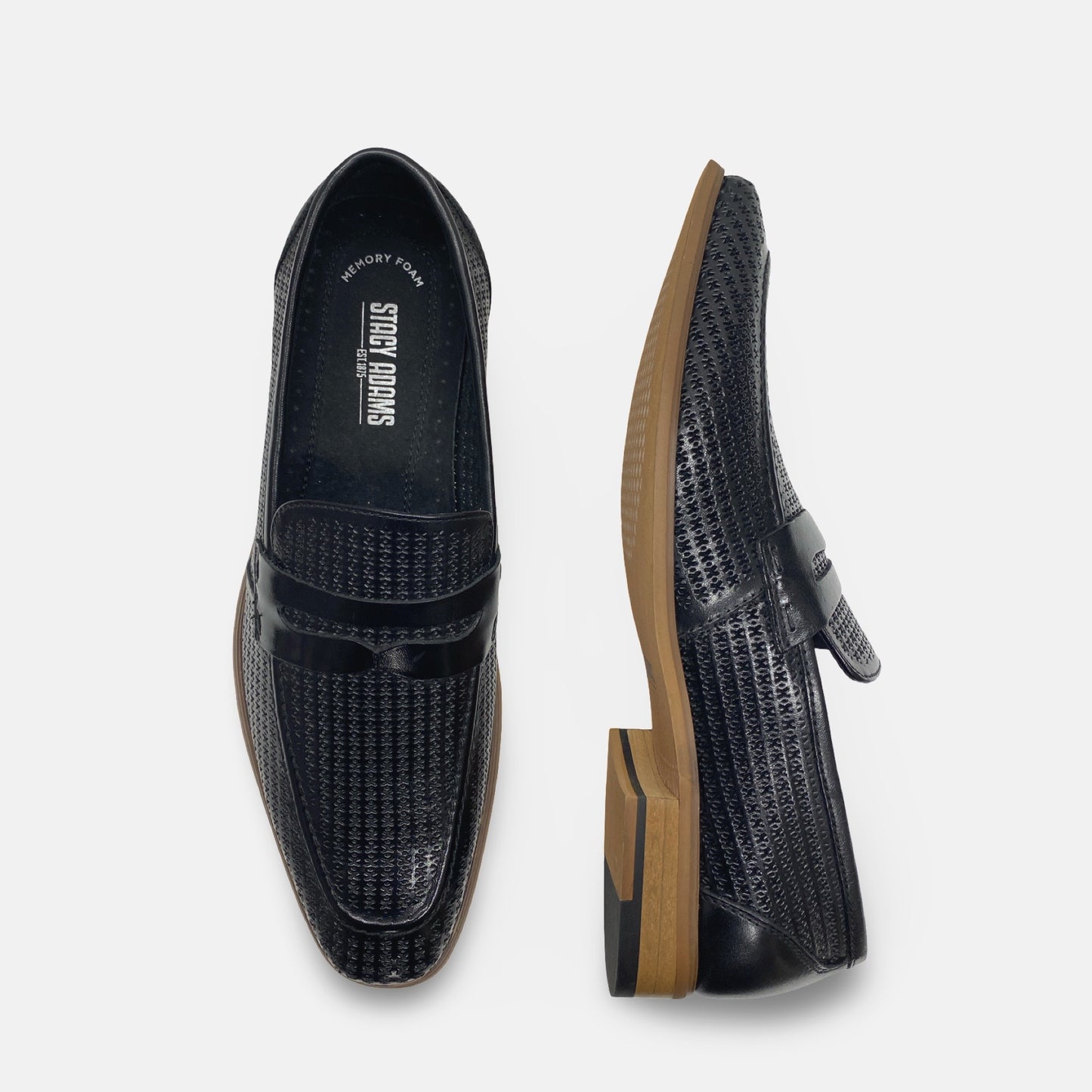 Stacy Adams Belfair Black Loafer