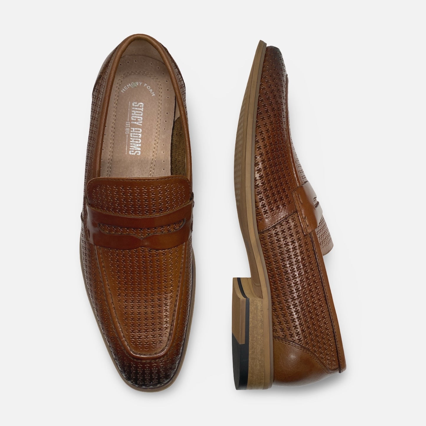 Stacy Adams Belfair Cognac Loafer