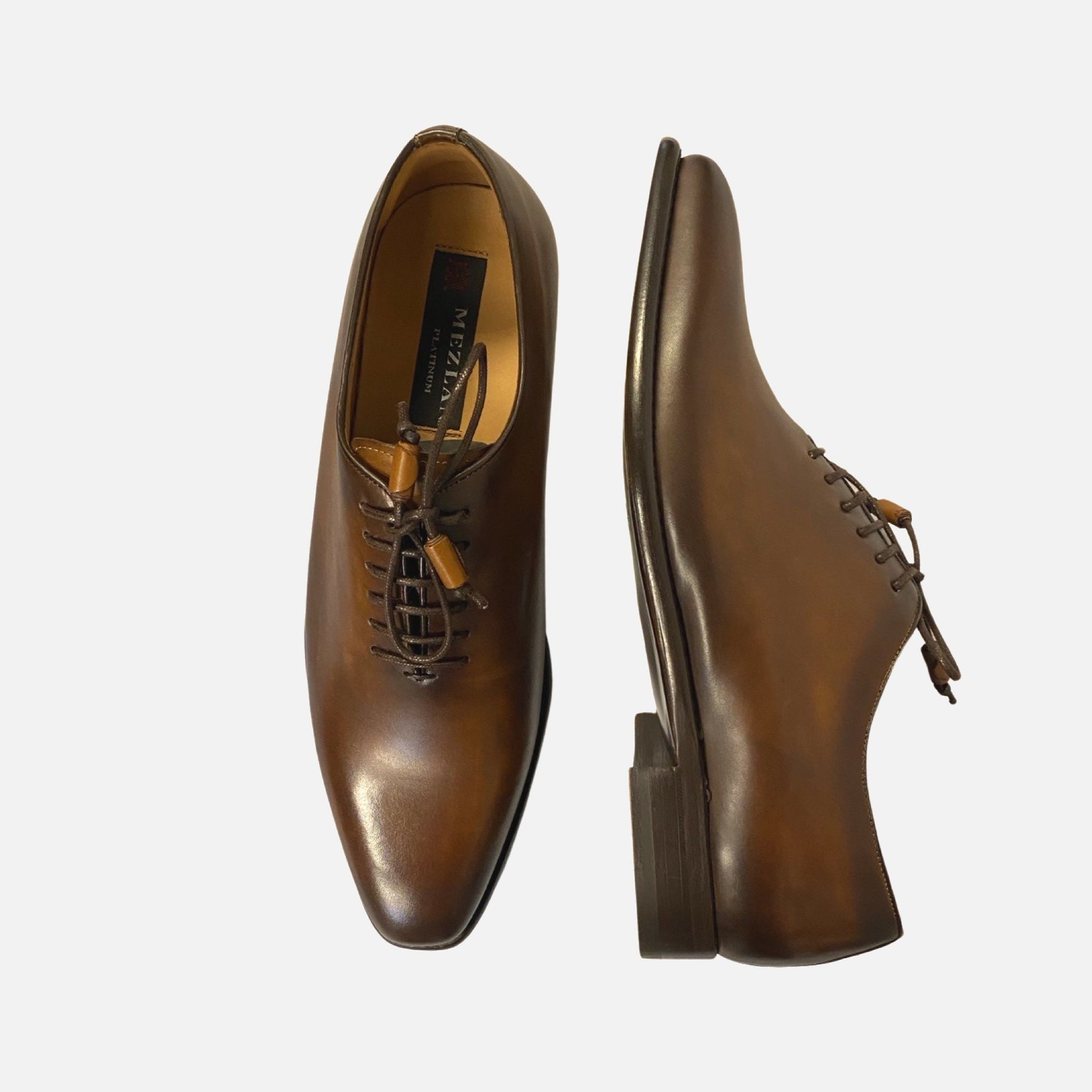 Mens Mezlan brown shoe