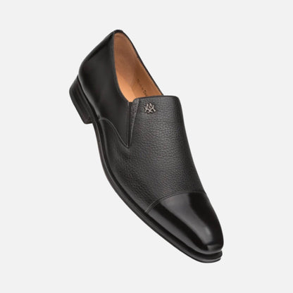 Mens Milani cap toe slip on shoe