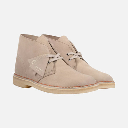 Clarks Originals Desert Boot Sand Suede Crepe Sole Shoe