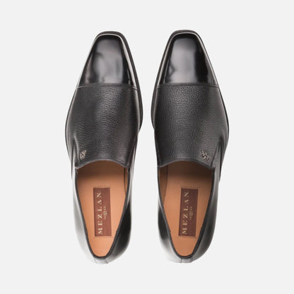 Cap toe slip on loafer for men