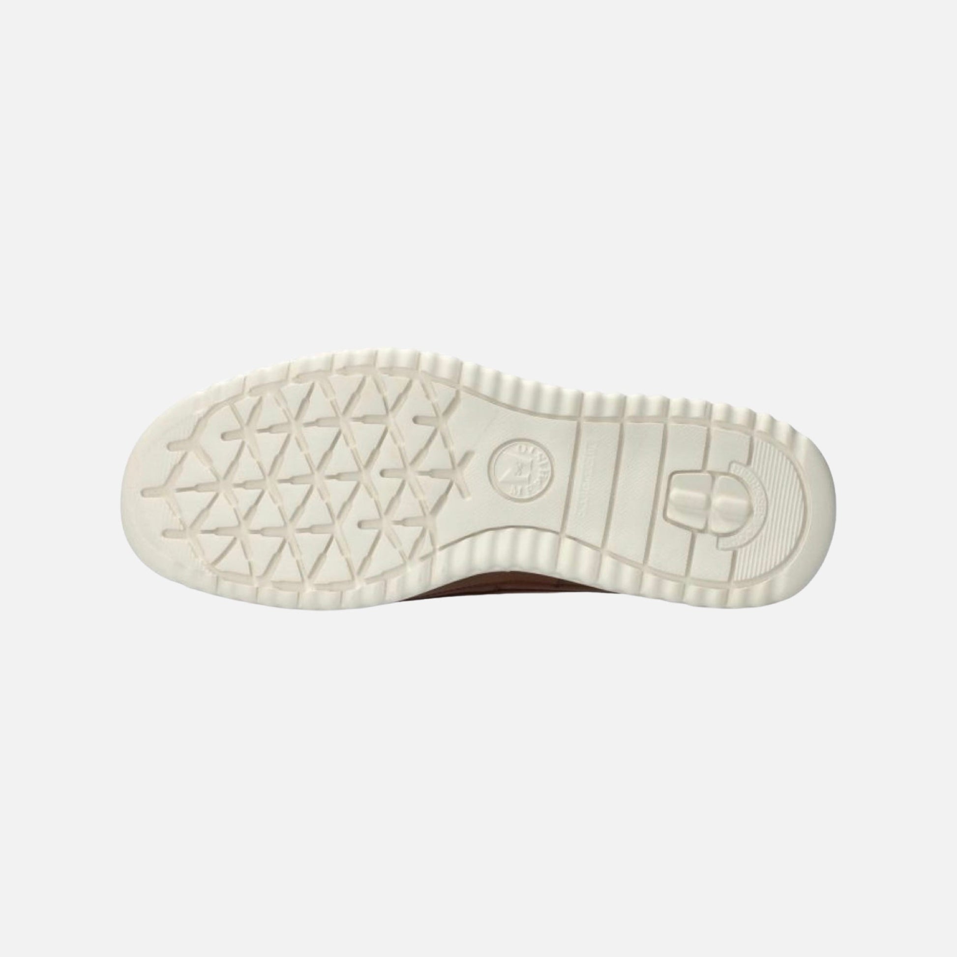 Mens white sole boat shoe