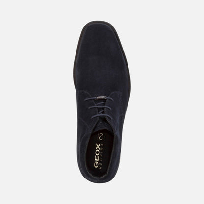 Geox baby blue suede chukka boots for men