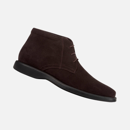 Men brown suede Geox boot