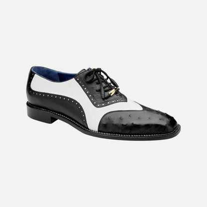 Mens black white shoe sesto